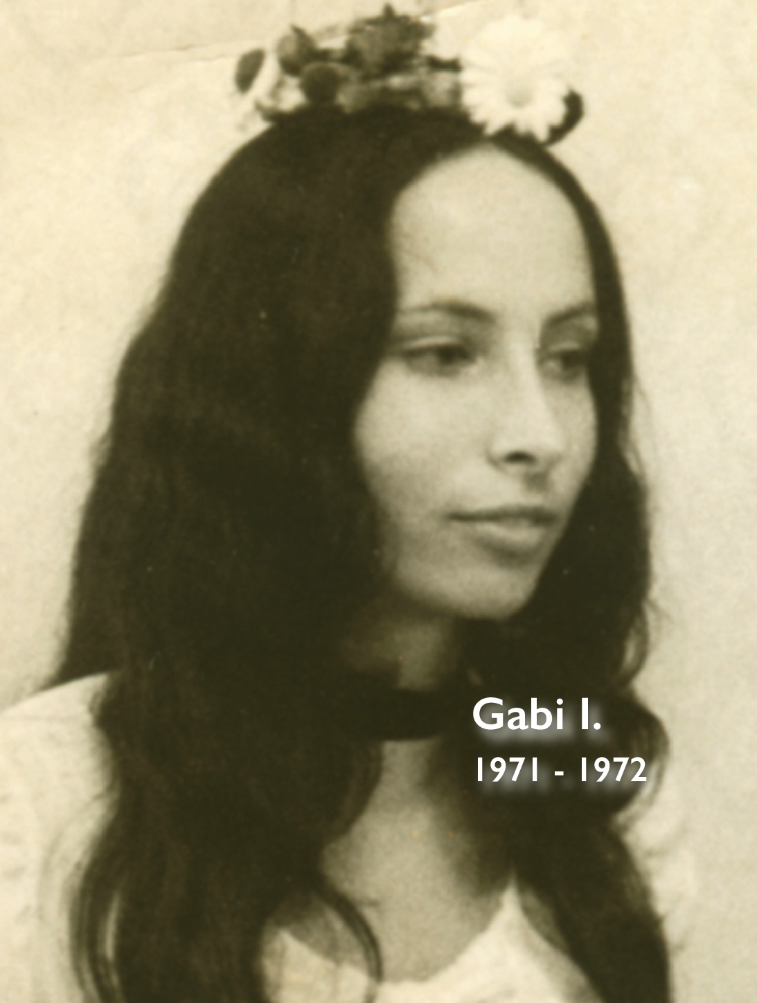 Gabi I., Weinkönigin, 1971 bis 1972