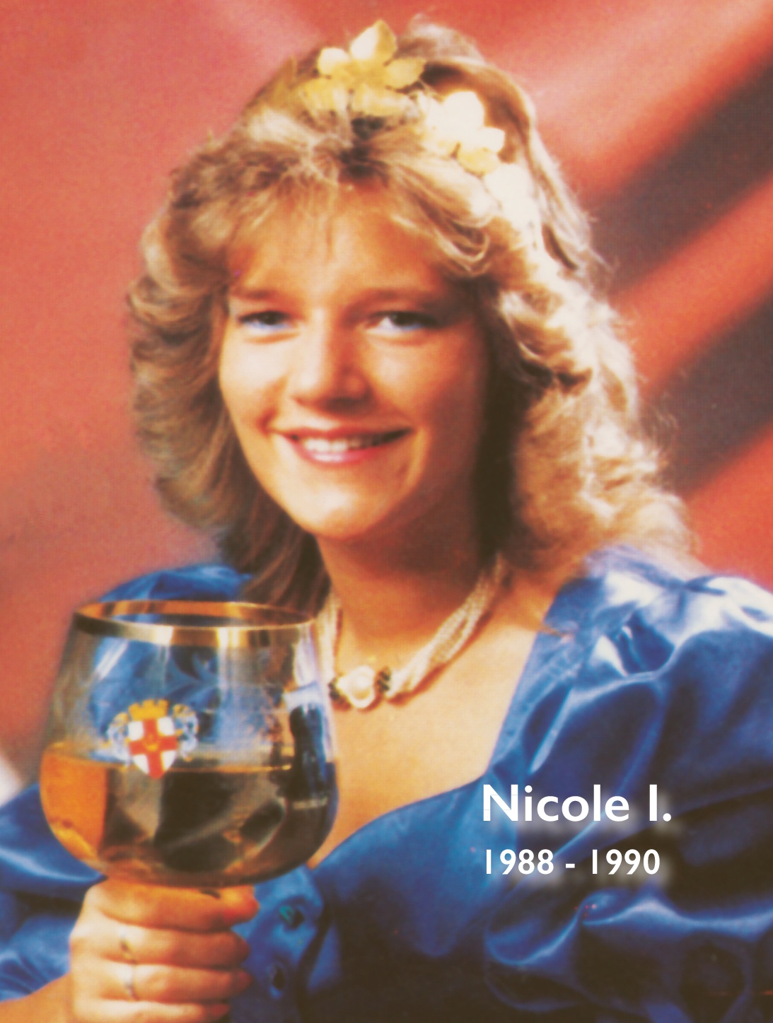 Nicole I., Weinkönigin, 1988 bis 1990