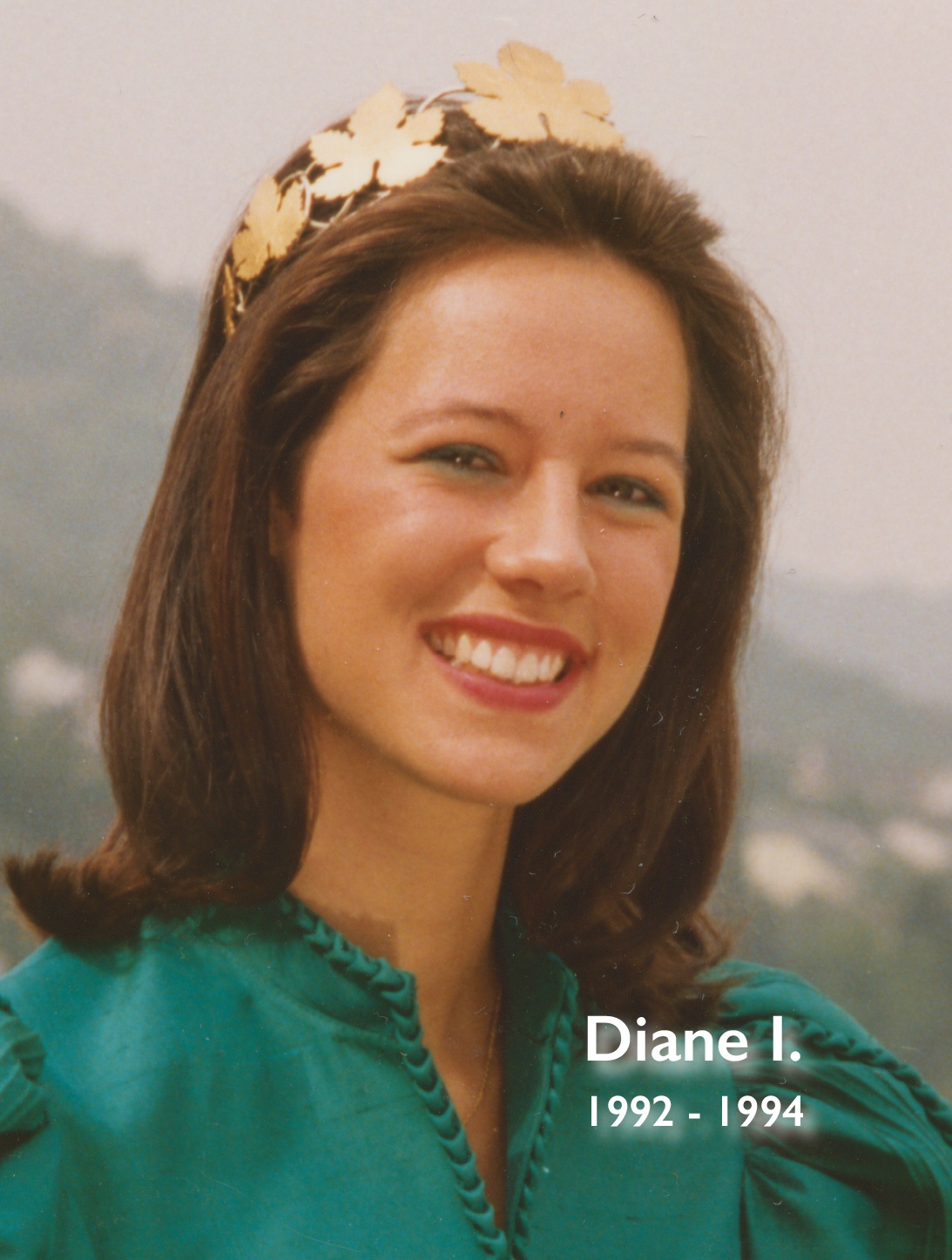 Diane I., Weinkönigin, 1992 bis 1994
