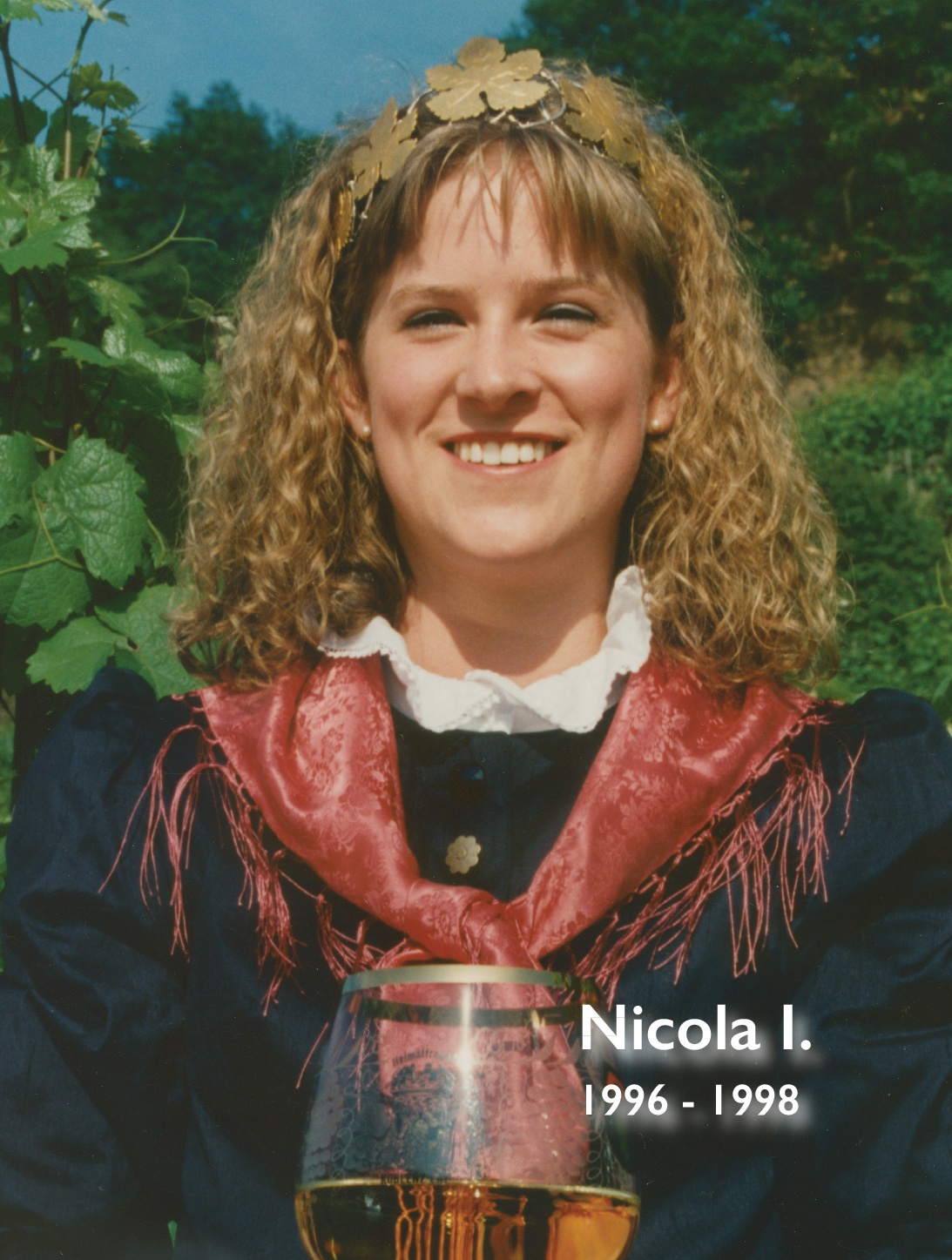 Nicola I., Weinkönigin, 1996 bis 1998